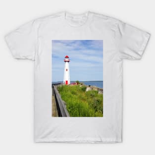 Wawatam Lighthouse, St. Ignace, Michigan T-Shirt